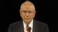 David B. Haight spricht bei der Generalkonferenz